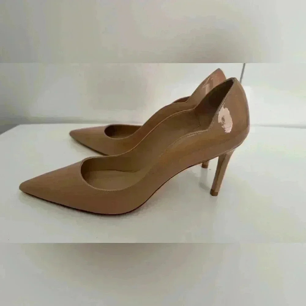NWOT Stuart Weitzman leather heel size 6 - Picture 10 of 11